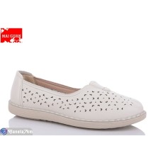 Туфлі жіночі на літо (8 пар р.37-42) бежевий  "Maiguan"