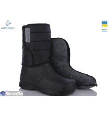 Чоловічі чоботи з піни на зиму (8 пар р.41-45) чорний  "Acorus"