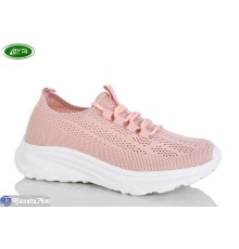 Кросівки жіночі на літо (8 пар р.36-41) рожевий  "Bayota"