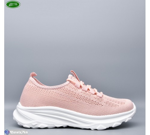 Кросівки жіночі на літо (8 пар р.36-41) рожевий  "Bayota"