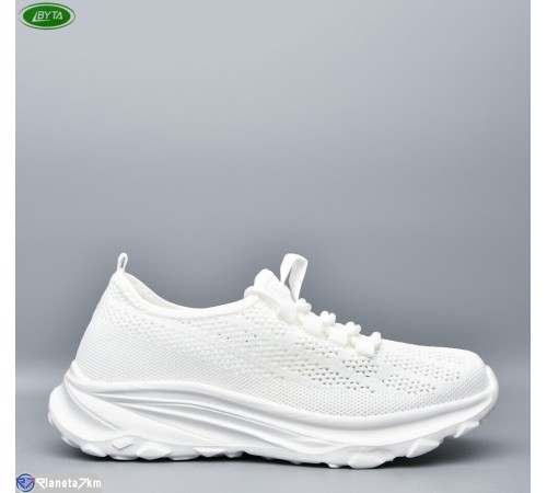 Кросівки жіночі на літо (8 пар р.36-41) білий  "Bayota"