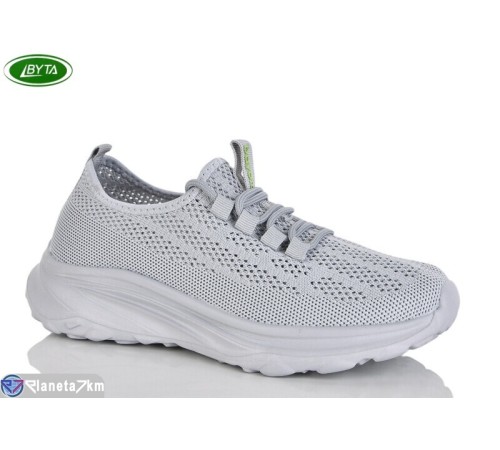 Кросівки жіночі на літо (8 пар р.36-41) сірий  "Bayota"