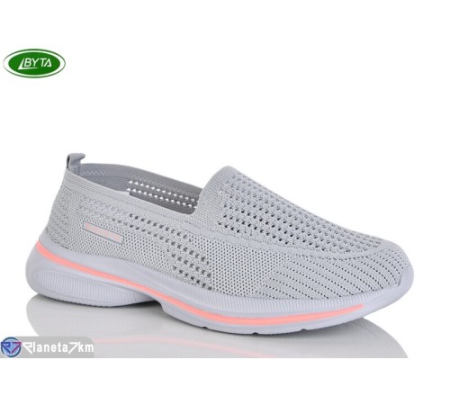Сліпони жіночі на літо (8 пар р.36-41) сірий  "Bayota"
