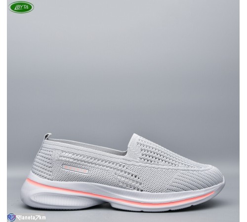 Сліпони жіночі на літо (8 пар р.36-41) сірий  "Bayota"