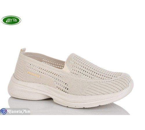 Сліпони жіночі на літо (8 пар р.36-41) бежевий  "Bayota"