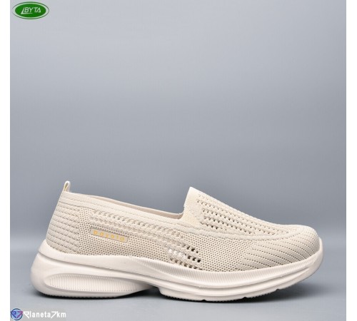 Сліпони жіночі на літо (8 пар р.36-41) бежевий  "Bayota"