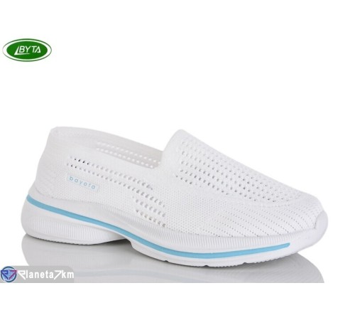 Сліпони жіночі на літо (8 пар р.36-41) білий  "Bayota"