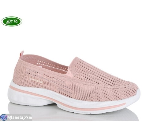 Сліпони жіночі на літо (8 пар р.36-41) рожевий  "Bayota"