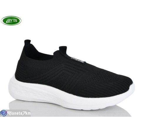 Кросівки на літо (8 пар р.36-41) чорний  "Bayota"