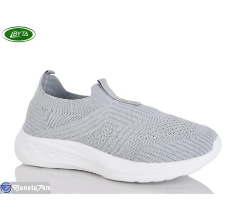 Кросівки на літо (8 пар р.36-41) сірий  "Bayota"