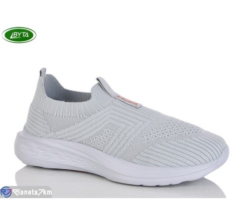 Кросівки на літо (8 пар р.36-41) сірий  "Bayota"