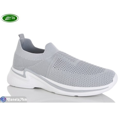 Кросівки на літо (8 пар р.36-41) сірий  "Bayota"