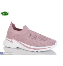 Кросівки жіночі на літо (8 пар р.36-41) рожевий  "Bayota"