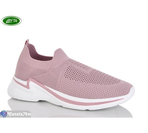 Кросівки жіночі на літо (8 пар р.36-41) рожевий  "Bayota"