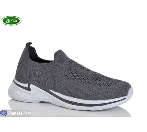 Кросівки на літо (8 пар р.36-41) сірий  "Bayota"