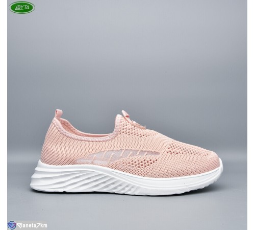 Кросівки жіночі на літо (8 пар р.36-41) рожевий  "Bayota"