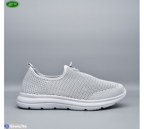 Кросівки жіночі на літо (8 пар р.36-41) сірий  "Bayota"