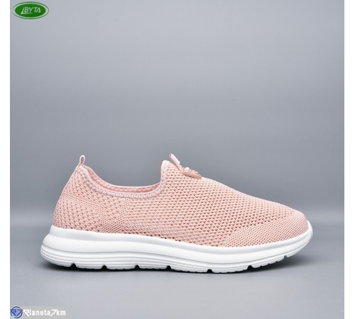 Кросівки жіночі на літо (8 пар р.36-41) рожевий  "Bayota"
