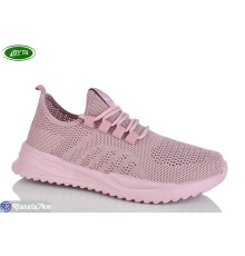 Кросівки жіночі на літо (8 пар р.36-41) рожевий  "Bayota"