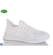 Кросівки жіночі на літо (8 пар р.36-41) білий  "Bayota"