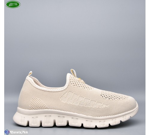 Кросівки жіночі на літо (8 пар р.36-41) бежевий  "Bayota"