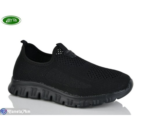 Кросівки жіночі на літо (8 пар р.36-41) чорний  "Bayota"