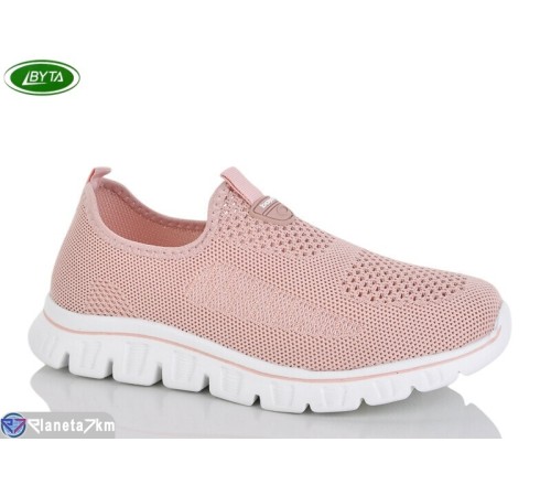 Кросівки жіночі на літо (8 пар р.36-41) рожевий  "Bayota"