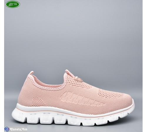 Кросівки жіночі на літо (8 пар р.36-41) рожевий  "Bayota"