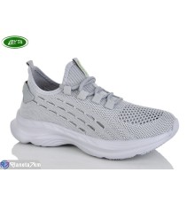 Кросівки жіночі на літо (8 пар р.36-41) сірий  "Bayota"