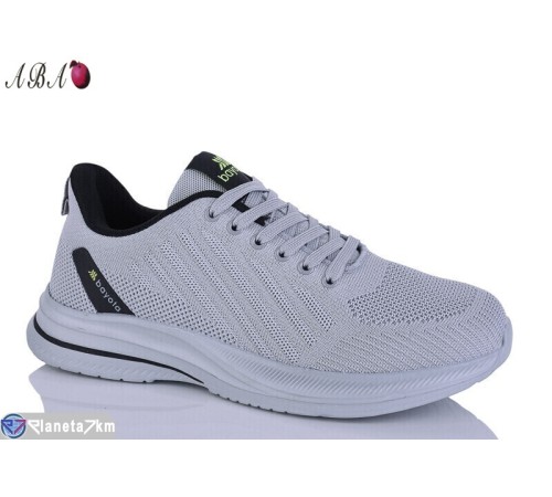 Кросівки чоловічі на весну/осінь (8 пар р.41-45) сірий  "Aba"