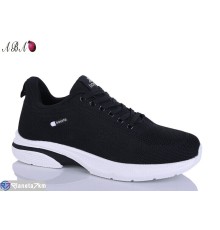 Кросівки чоловічі на весну/осінь (8 пар р.41-45) чорний  "Aba"