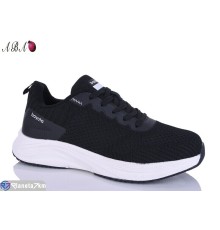 Кросівки чоловічі на весну/осінь (8 пар р.41-45) чорний  "Aba"