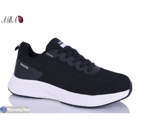 Кросівки чоловічі на весну/осінь (8 пар р.41-45) чорний  "Aba"