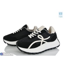 Кросівки жіночі на весну/осінь (8 пар р.36-41) чорний  "HoRIK"