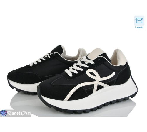 Кросівки жіночі на весну/осінь (8 пар р.36-41) чорний  "HoRIK"