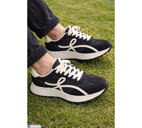 Кросівки жіночі на весну/осінь (8 пар р.36-41) чорний  "HoRIK"