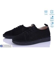 Туфлі жіночі на літо (6 пар р.36-41) чорний  "Vitta"