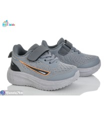 Дитячі кросівки на весну/осінь (8 пар р.21-26) сірий  "BBT"