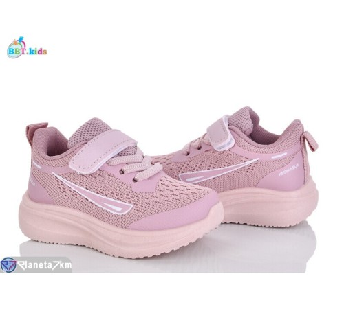 Дитячі кросівки на весну/осінь (8 пар р.21-26) рожевий  "BBT"