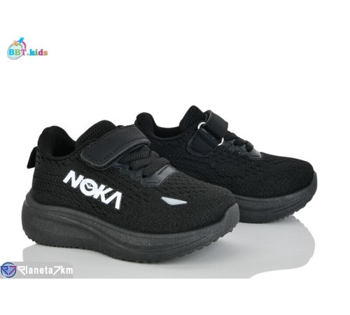 Дитячі кросівки на весну/осінь (8 пар р.21-26) чорний  "BBT"