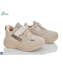 Дитячі кросівки на весну/осінь (8 пар р.21-26) бежевий  "BBT"