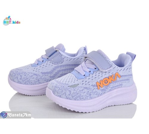 Дитячі кросівки на весну/осінь (8 пар р.21-26) фіолетовий  "BBT"