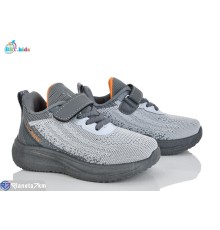 Дитячі кросівки на весну/осінь (8 пар р.26-31) сірий  "BBT"