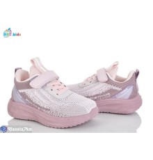 Дитячі кросівки на весну/осінь (8 пар р.26-31) рожевий  "BBT"