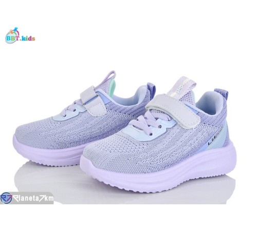 Дитячі кросівки на весну/осінь (8 пар р.26-31) фіолетовий  "BBT"