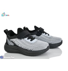 Дитячі кросівки на весну/осінь (8 пар р.26-31) сірий  "BBT"