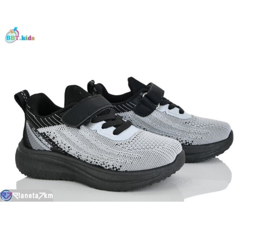 Дитячі кросівки на весну/осінь (8 пар р.26-31) сірий  "BBT"