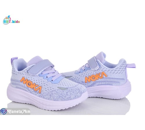 Дитячі кросівки на весну/осінь (8 пар р.26-31) фіолетовий  "BBT"