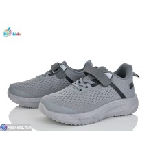 Дитячі кросівки на весну/осінь (8 пар р.32-37) сірий  "BBT"