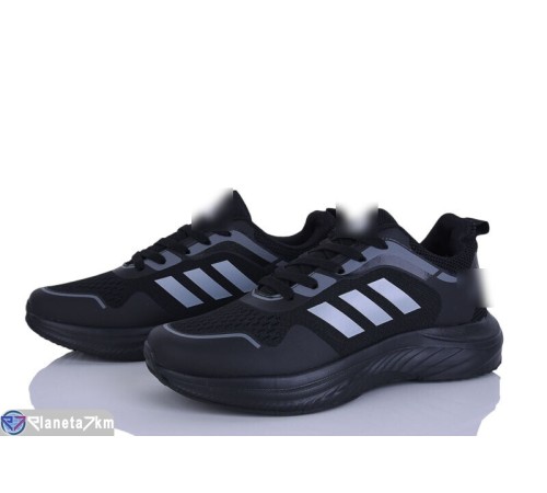 Кросівки чоловічі на весну/осінь (8 пар р.41-45) чорний  "MAXUS"